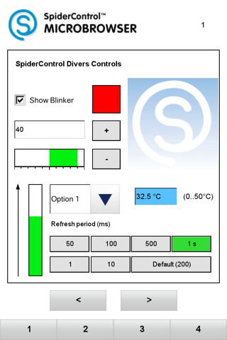 SpiderControl MicroBrowser screenshot 3