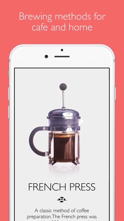 The Great Coffee App