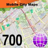 700 City Maps - App Icon