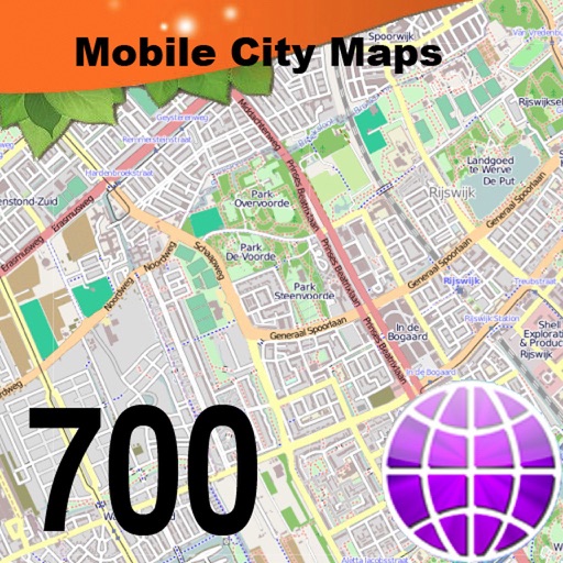 700 City Maps Icon