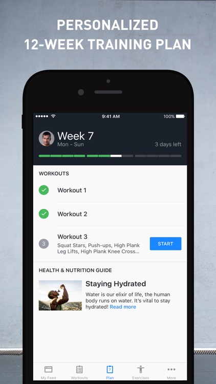 Runtastic Results Work Out App screenshot-0