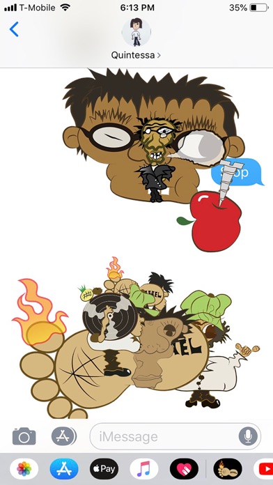 Rafo's Brew iPhone screenshot 3 - Stickers app