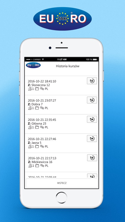 Euro Taxi Poznań 61 8 111 111 screenshot-4