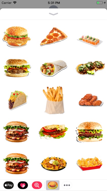 Real Food Stickers