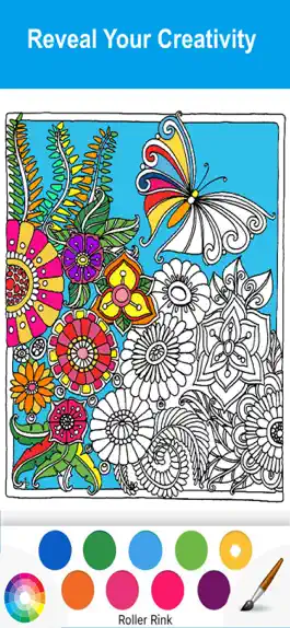 Game screenshot Girly Coloring Book: Draw Arts apk