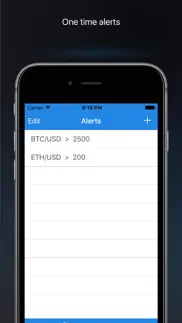 btc bitcoin price alerts iphone screenshot 3