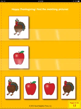 Game screenshot Thanksgiving Match Game! apk