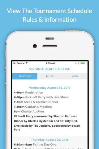 Virginia Beach Billfish screenshot 2