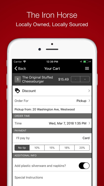 The Iron Horse - Order Online screenshot-3