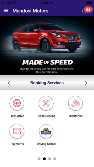 Mandovi Motors App