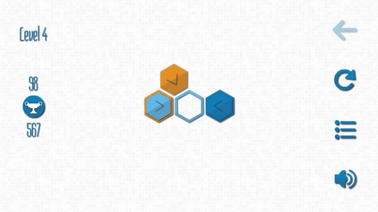 Hexagons Move Puzzle