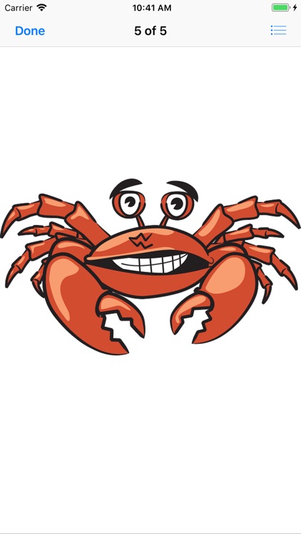 Crabby Crab Stickers screenshot-6