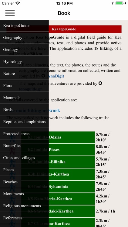 Kea topoguide screenshot-3