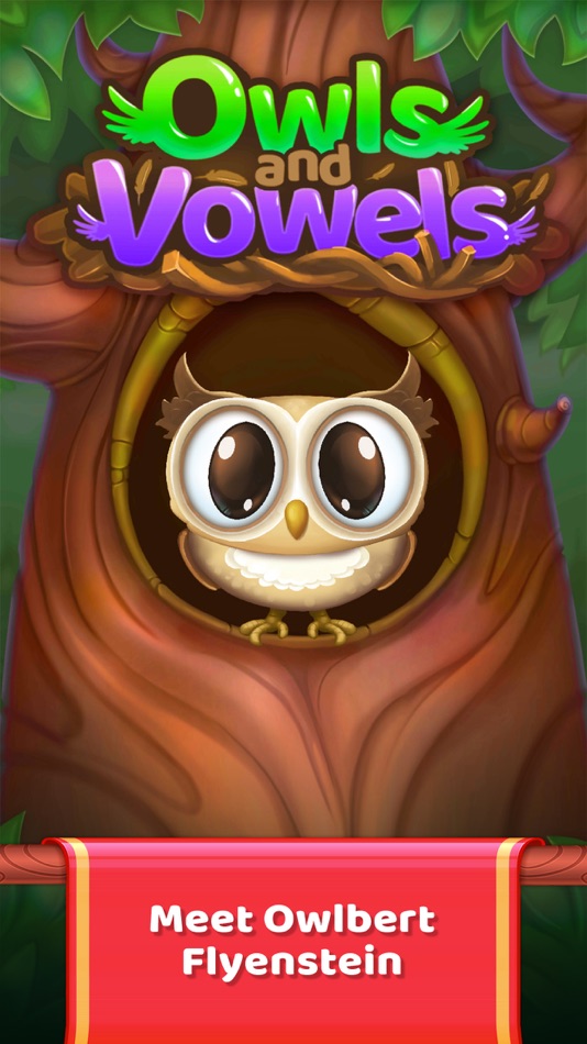 #1. Owls and Vowels: Word Game (iOS) 由: ELAPPS PTY LTD