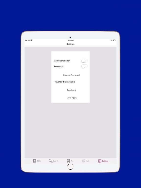 New Thai Bible iPad screenshot 4 - Book app