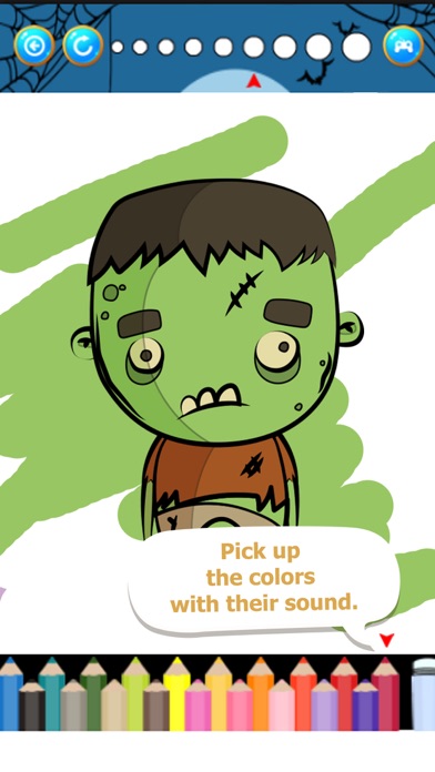 Halloween Night Coloring Book screenshot 4