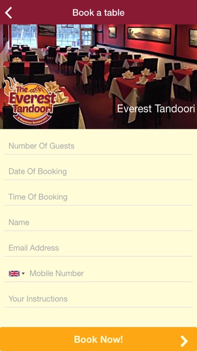 Everest Tandoori Restaurant screenshot