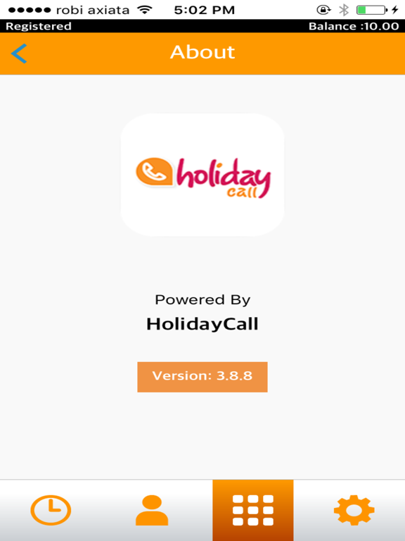 Holidaycall iPad screenshot 5 - Social Networking app