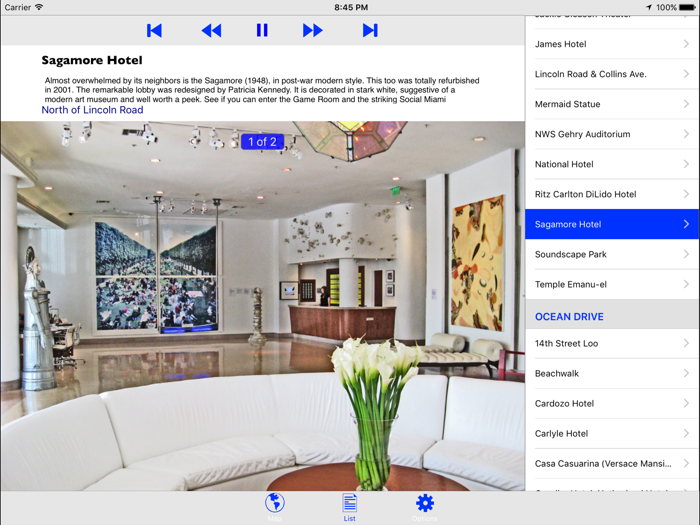 Miami Beach Art Deco GPS Tour