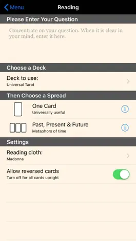 Game screenshot Lo Scarabeo Tarot Collection hack
