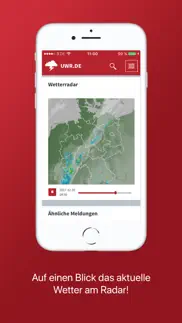 unwetterradar deutschland iphone capturas de pantalla 2