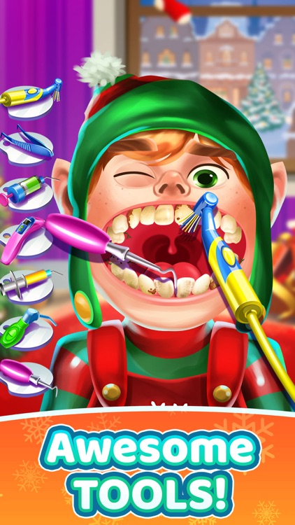 Christmas Dentist Salon Games