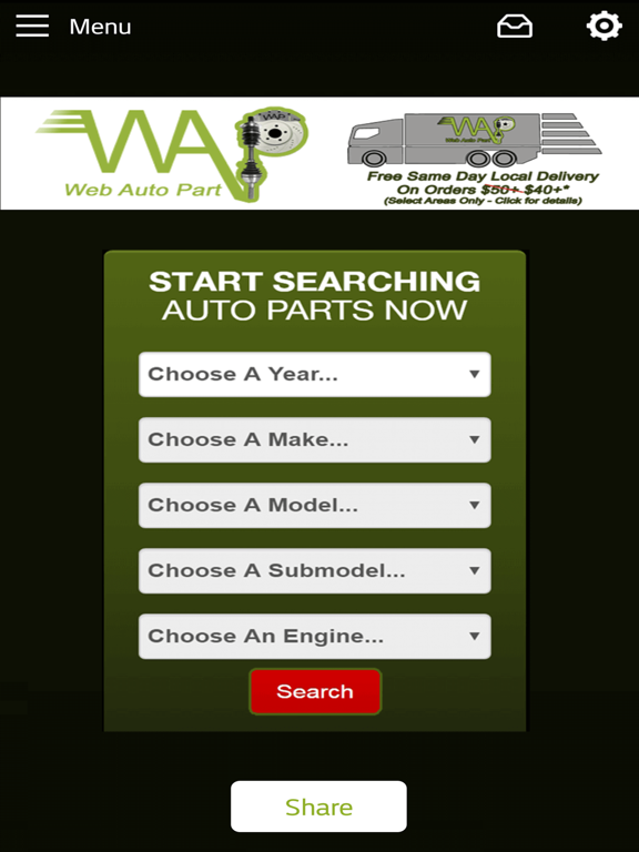 Screenshot #4 pour Web Auto Part
