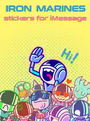 iron marines stickers iPad Captures Décran 1