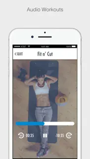 flat stomach workouts iphone screenshot 2