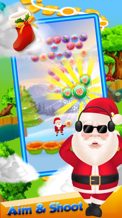 Santa Christmas Bubble Shooter screenshot 2