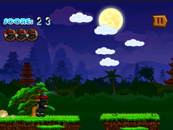 Screenshot #5 pour Baby Ninja Runs Behind Temple