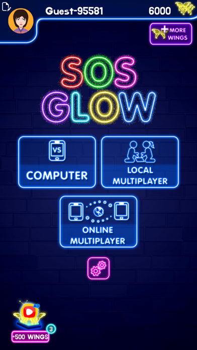 Screenshot #1 pour SOS Glow: Online Multiplayer