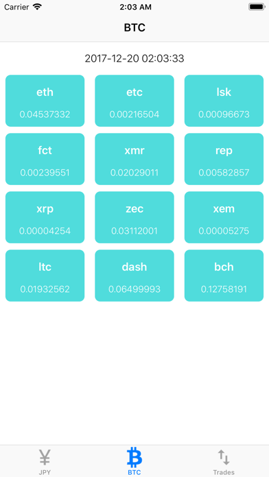 Screenshot #3 pour CC Rate for Coincheck