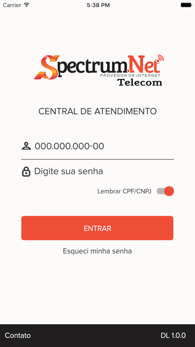 Screenshot #1 pour SPECTRUMNET