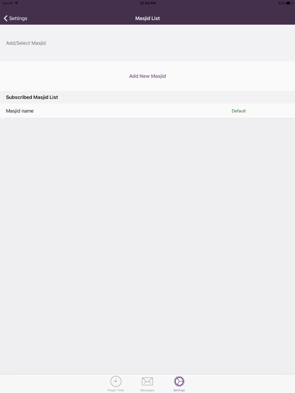 MasjidApp iPad screenshot 4 - Lifestyle app