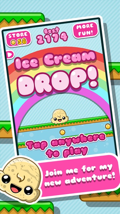 Screenshot #1 pour Ice Cream Drop