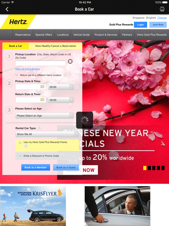 Screenshot #6 pour Hertz Singapore
