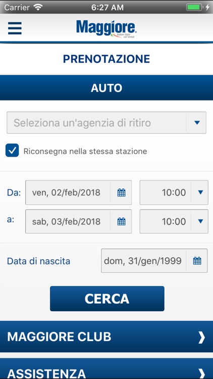 iMaggiore - Car Rental