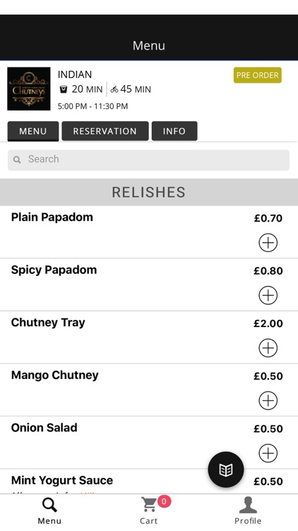 Chutneys Restaurant