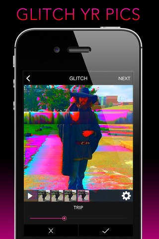 Glitch Wizard - Distort Photos to Trippy GIFsのおすすめ画像2