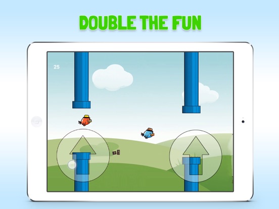 Screenshot #5 pour 2 Floppy Birds - Twice as fun