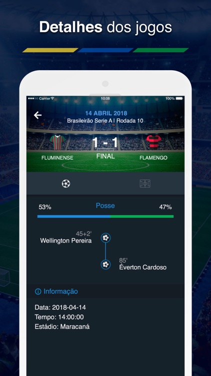 Futebol Brasileiro Resultados screenshot-3