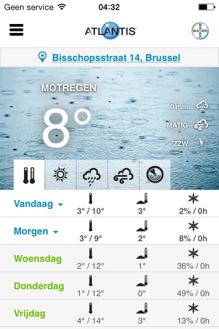 Weer Météo Bayer screenshot 3