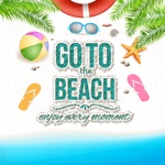 Summer Quotes  Message written on the Sand