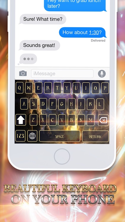 Keyboard Wallpaper in Wizard Fantasy Themes