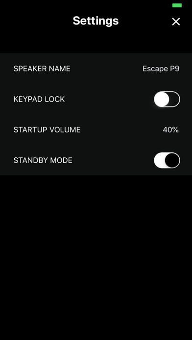 Escape P9 iPhone screenshot 4 - Music app