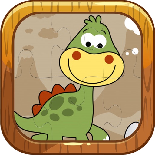 Cute Dinosaur Jigsaw Puzzle iOS App