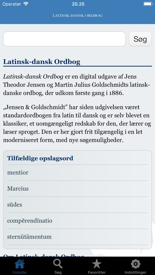 #1. Latinsk-Dansk Ordbog (iOS) 由: Det Danske Sprog- og Litteraturselskab