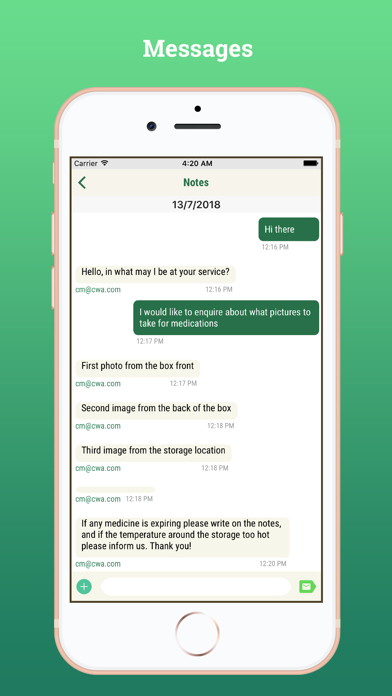 App screenshot