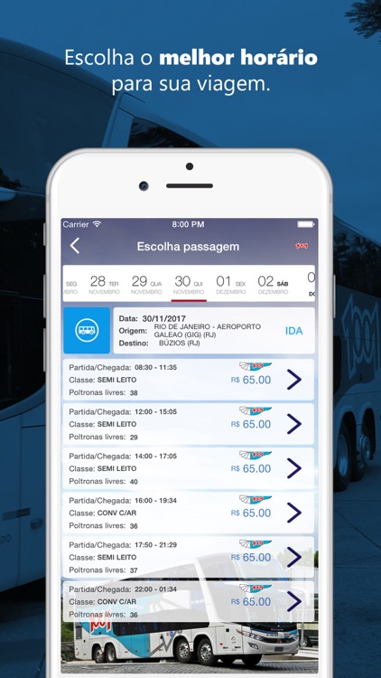 Auto Viação 1001 App screenshot-3